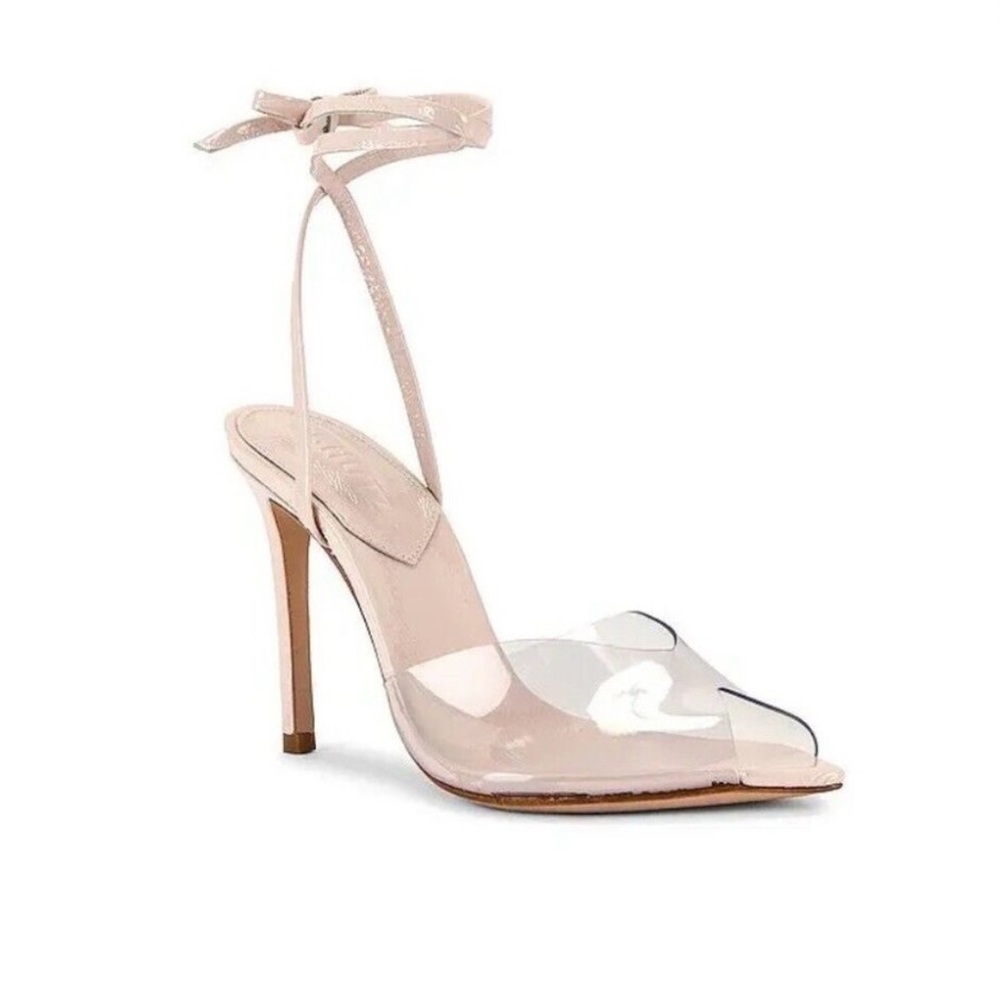 Schutz Desta Heel Revolve in Rose Nude size 8 NWOT